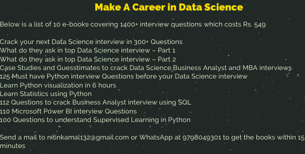 Data Science Live Classes