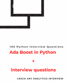 Ada Boost in Python with interview questions
