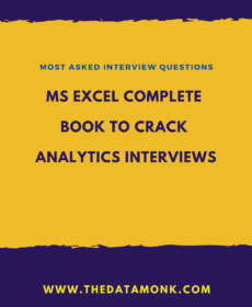 MS Excel in Analytics