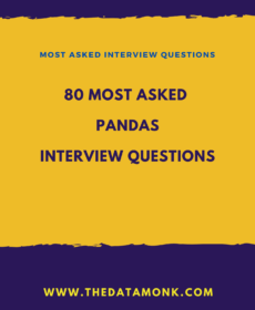 80 Pandas most asked interview questions