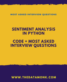Sentiment Analysis Interview Questions in Python