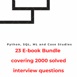 The Data Monk e-book bundle