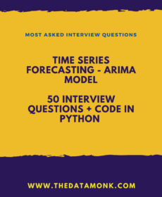 Forecasting Model (ARIMA) interview questions with Python code