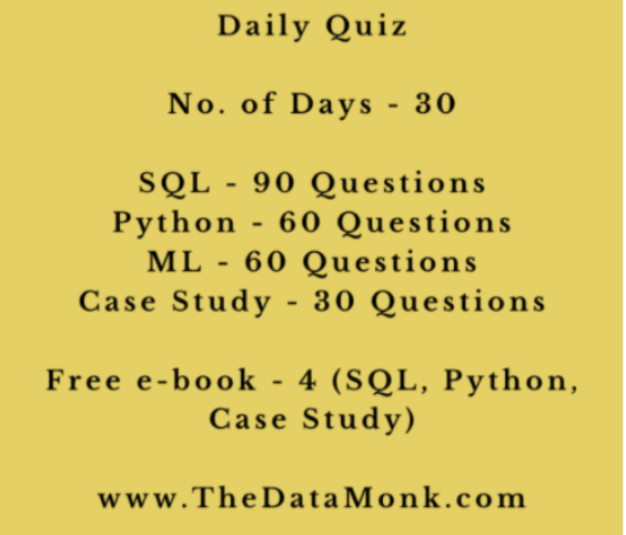 SQL and Statistics Interview Questions