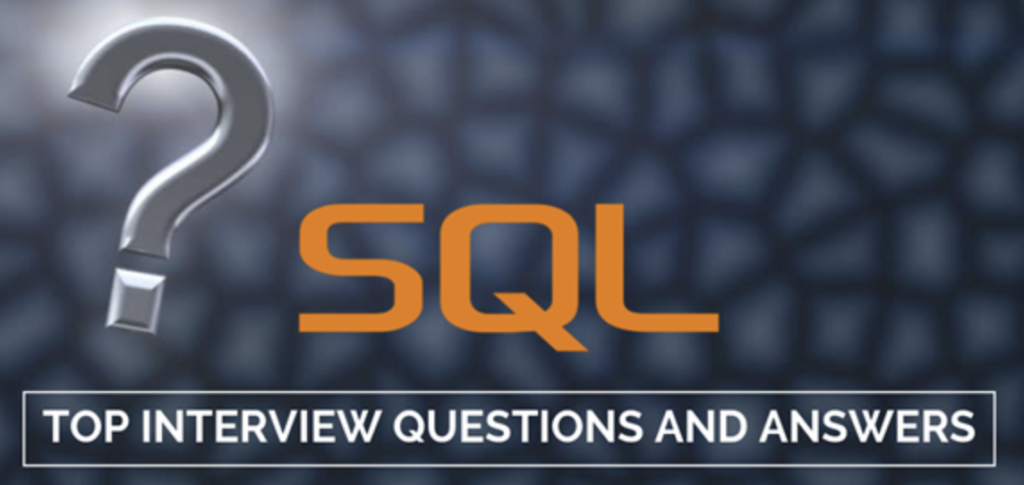 10 SQL Important Interview Questions