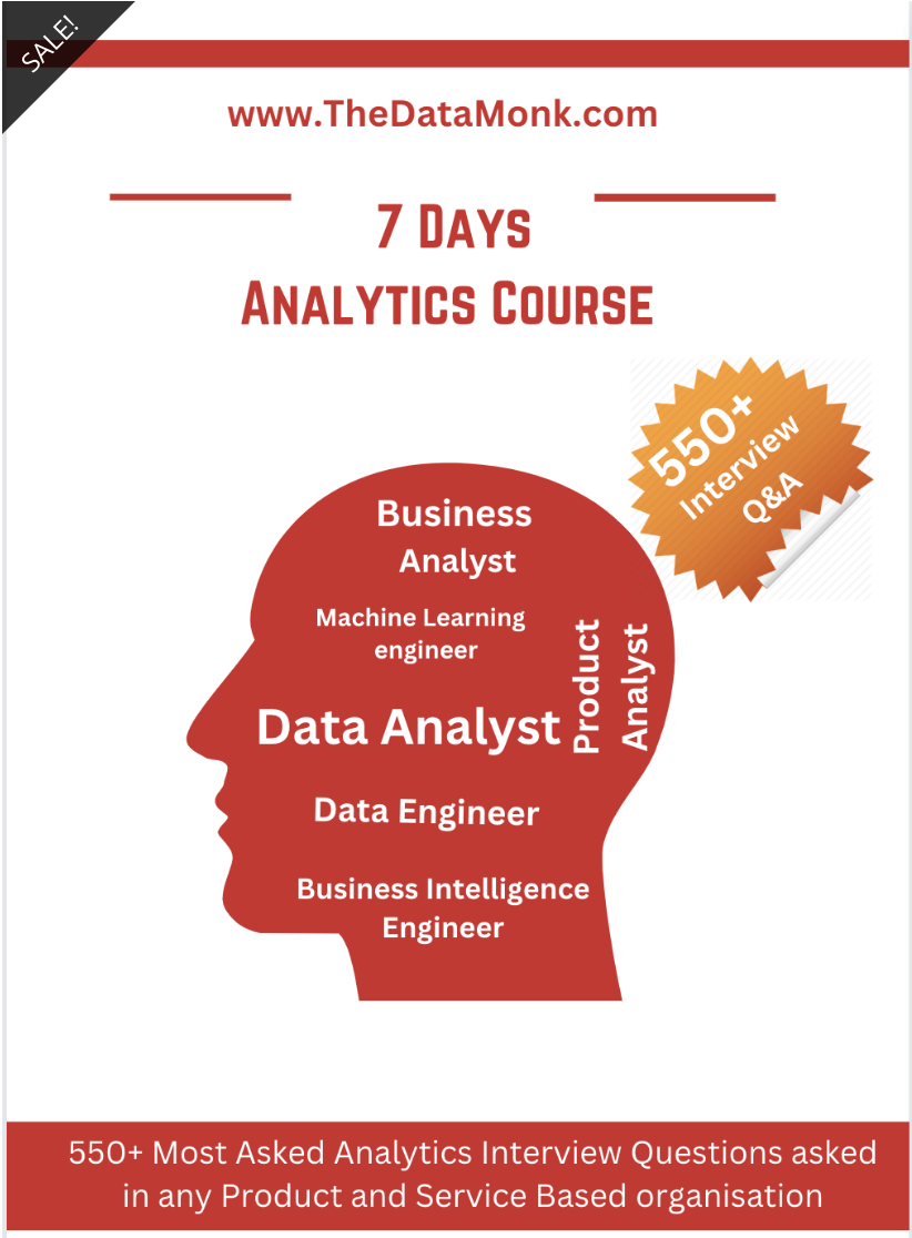 Ace Your Next Analytics interview - The Data Monk